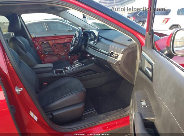 JA4J3VA87RZ077237 2024 MITSUBISHI OUTLANDER Red Widok wnętrza z przodu