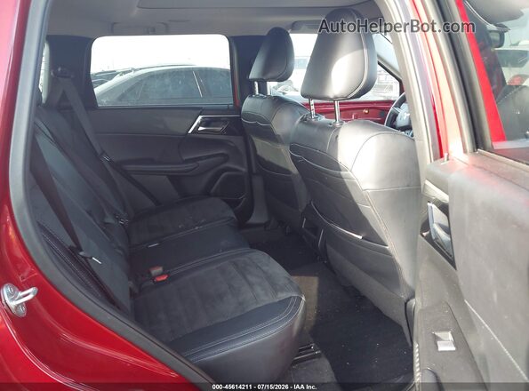 JA4J3VA87RZ077237 2024 MITSUBISHI OUTLANDER Red Widok naklejki z numerem VIN