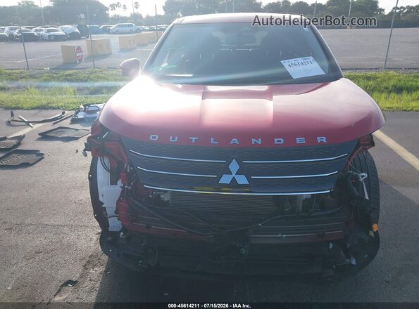 JA4J3VA87RZ077237 2024 MITSUBISHI OUTLANDER Red Widok wnętrza z tyłu