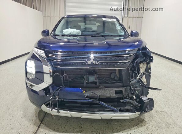 JA4J3VA88RZ082558 2024 MITSUBISHI OUTLANDER Blue Вид спереду