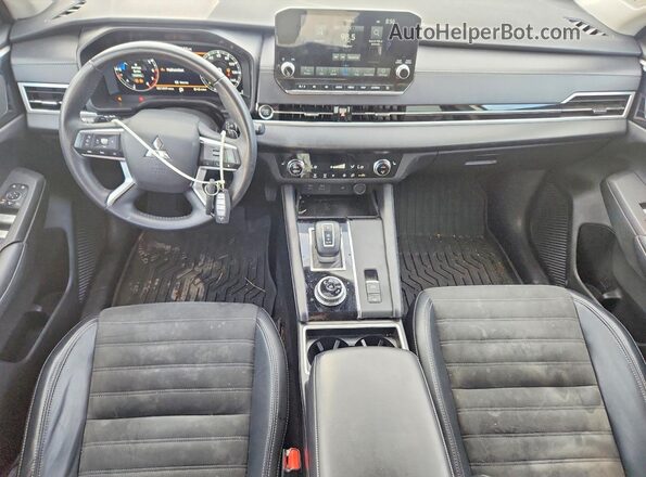 JA4J3VA89RZ025561 2024 MITSUBISHI OUTLANDER Black Widok deski rozdzielczej