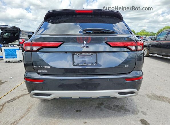 JA4J3WA87RZ068673 2024 MITSUBISHI OUTLANDER Gray Հետևի տեսք