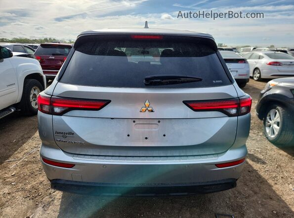 JA4J4TA89NZ047667 2022 MITSUBISHI OUTLANDER Silver Widok z tyłu