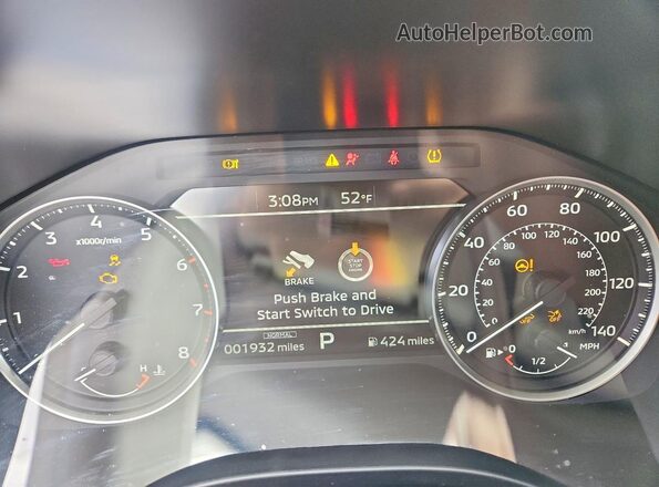 JA4J4UA80RZ074218 2024 MITSUBISHI OUTLANDER White Widok zestawu wskaźników