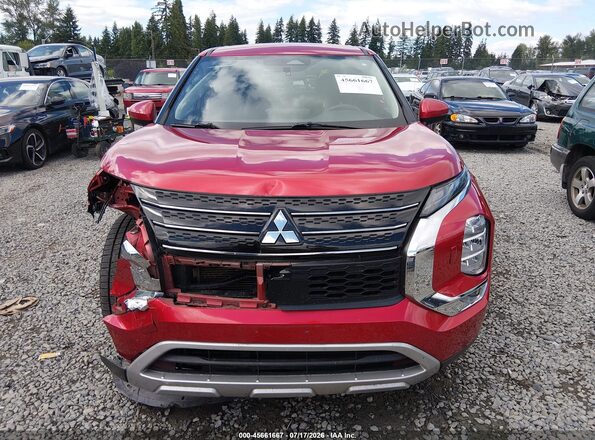 JA4J4UA81PZ013232 2023 MITSUBISHI OUTLANDER Red უკანა სალონის ხედი