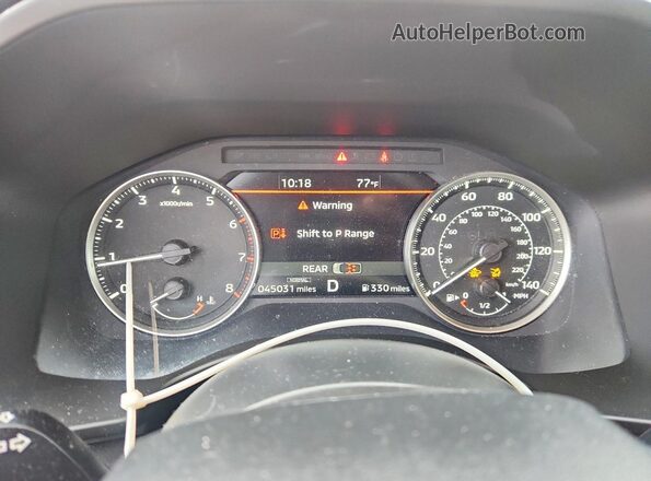 JA4J4UA83PZ021557 2023 MITSUBISHI OUTLANDER Blue Սարքավորումների վահանակի տեսք