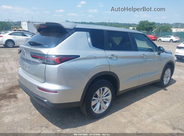 JA4J4UA84SZ055290 2025 MITSUBISHI OUTLANDER Серебряный Задняя правая четверть