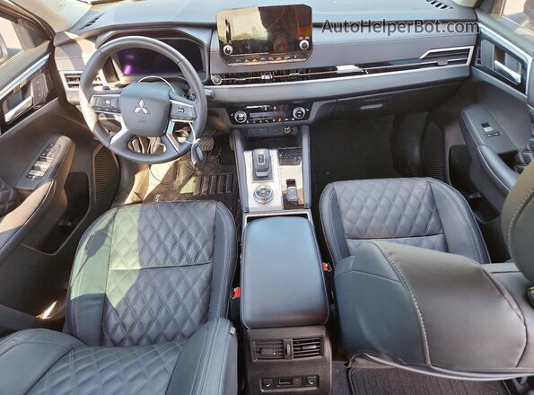 JA4J4VA85PZ042058 2023 MITSUBISHI OUTLANDER Brown Dashboard view