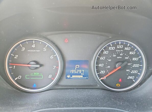 JA4JZ3AX4GZ606845 2016 MITSUBISHI OUTLANDER Black Instrument cluster view