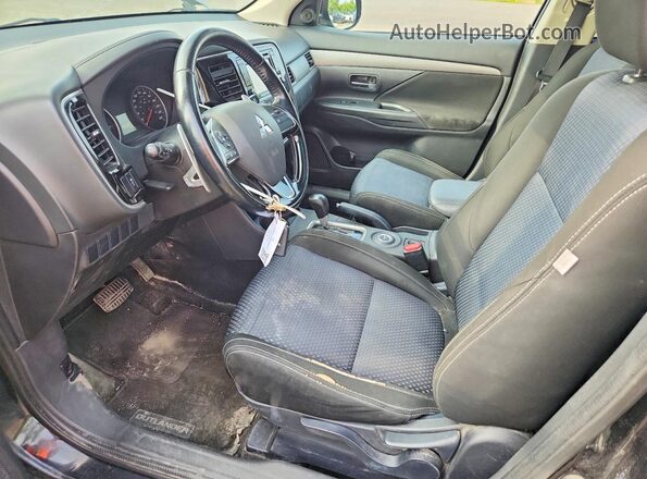 JA4JZ3AX4GZ606845 2016 MITSUBISHI OUTLANDER Black Front interior view