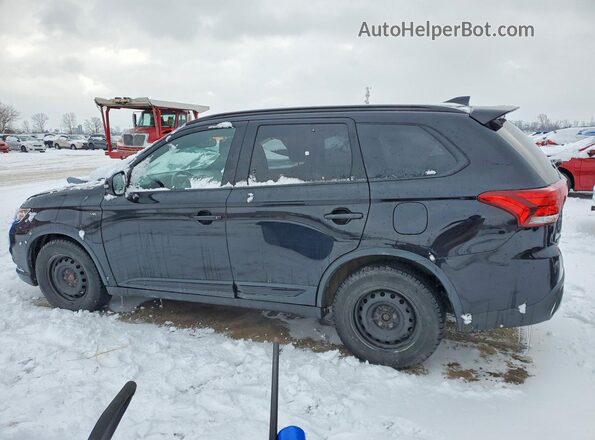 JA4JZ3AX5KZ605423 2019 MITSUBISHI OUTLANDER Black Trasero izquierdo