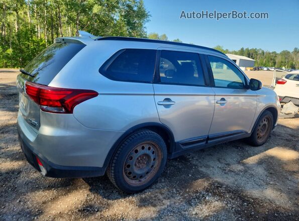 JA4JZ3AX7JZ603865 2018 MITSUBISHI OUTLANDER Silver Tył prawy