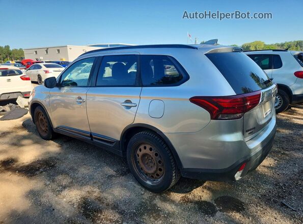 JA4JZ3AX7JZ603865 2018 MITSUBISHI OUTLANDER Silver Tył lewy