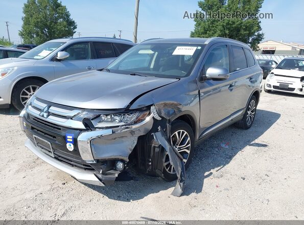 JA4JZ4AX1GZ034364 2016 MITSUBISHI OUTLANDER Silver წინა მარცხენა ხედი სამი მეოთხედიდან