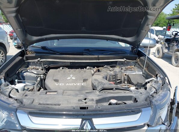 JA4JZ4AX1GZ034364 2016 MITSUBISHI OUTLANDER Silver უკანა ხედი