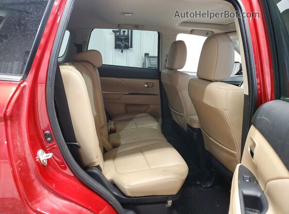JA4JZ4AX1JZ032332 2018 MITSUBISHI OUTLANDER Red Rear interior view