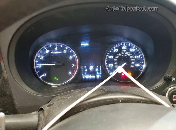 JA4JZ4AX1JZ032332 2018 MITSUBISHI OUTLANDER Red Instrument cluster view