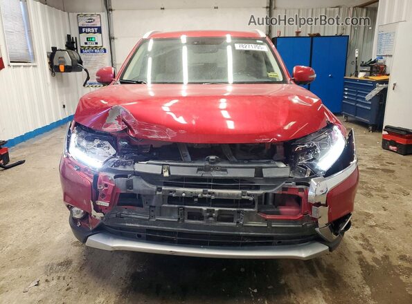 JA4JZ4AX1JZ032332 2018 MITSUBISHI OUTLANDER Red Front view