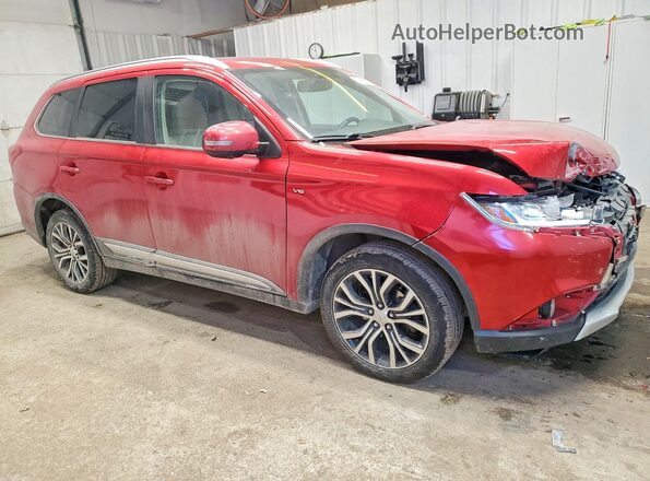 JA4JZ4AX1JZ032332 2018 MITSUBISHI OUTLANDER Red Front right