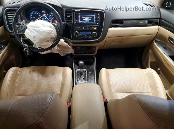 JA4JZ4AX1JZ032332 2018 MITSUBISHI OUTLANDER Red Dashboard view