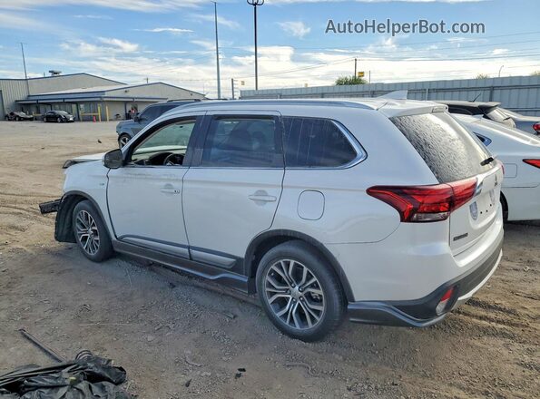 JA4JZ4AX1JZ064911 2018 MITSUBISHI OUTLANDER White Հետևի ձախ