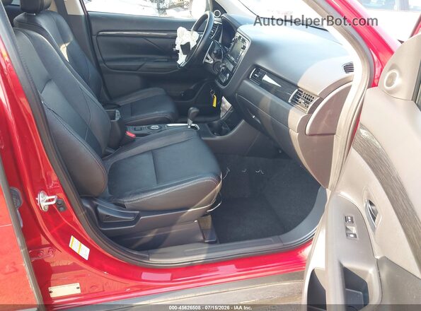 JA4JZ4AX2GZ009358 2016 MITSUBISHI OUTLANDER Red Front interior view