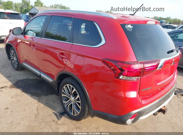 JA4JZ4AX2GZ009358 2016 MITSUBISHI OUTLANDER Red Rear left