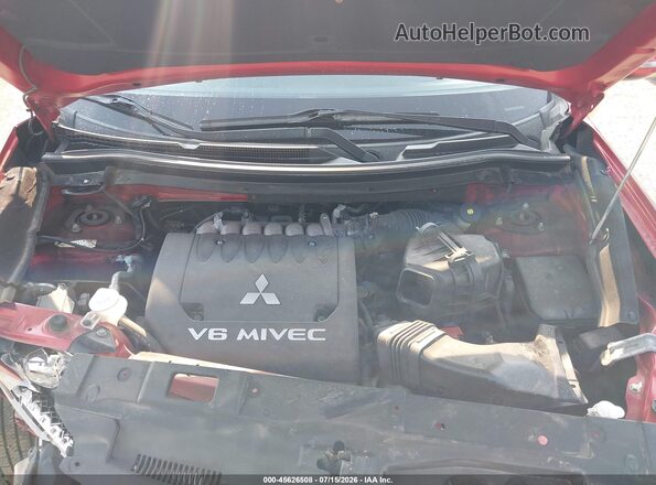 JA4JZ4AX2GZ009358 2016 MITSUBISHI OUTLANDER Red Rear view