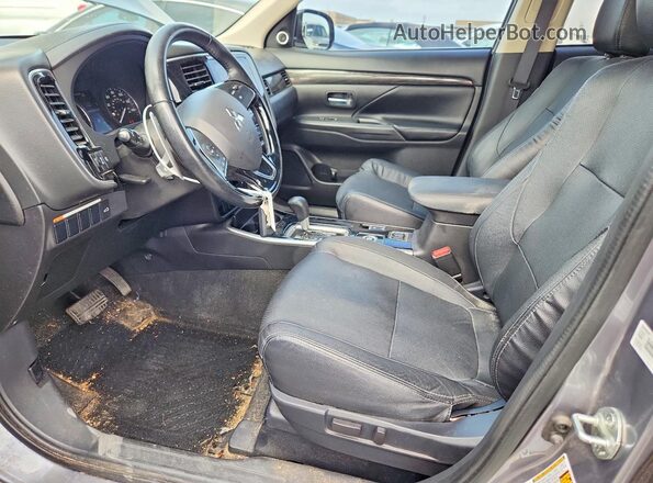 JA4JZ4AX6HZ018792 2017 MITSUBISHI OUTLANDER Gray Front interior view