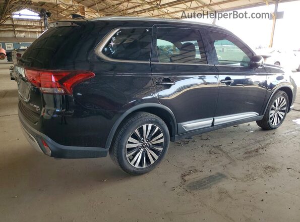 JA4JZ4AX6KZ038371 2019 MITSUBISHI OUTLANDER Black Հետևի աջ