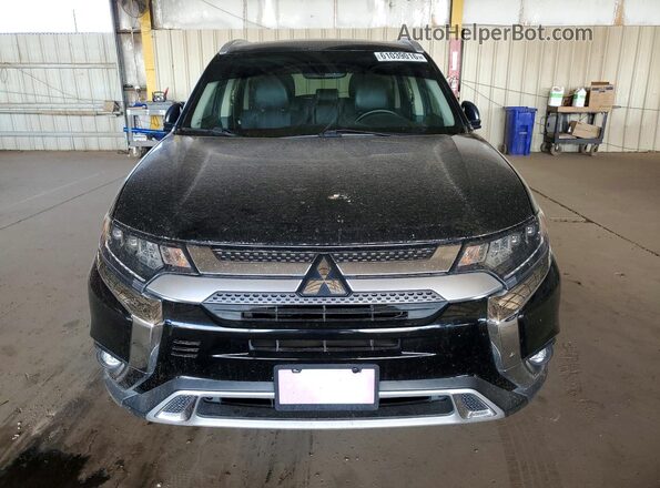 JA4JZ4AX6KZ038371 2019 MITSUBISHI OUTLANDER Black Դիմացի տեսք