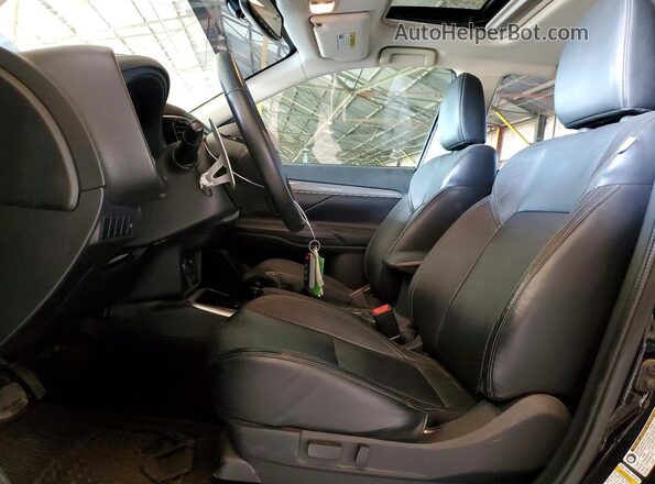 JA4JZ4AX6KZ038371 2019 MITSUBISHI OUTLANDER Black Սալոնի դիմացի տեսք