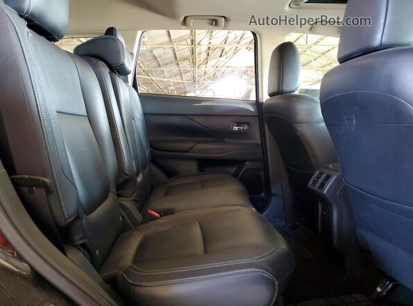 JA4JZ4AX6KZ038371 2019 MITSUBISHI OUTLANDER Black Սալոնի հետևի տեսք