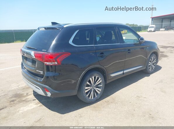 JA4JZ4AX9KZ038364 2019 MITSUBISHI OUTLANDER Black Trasero derecho