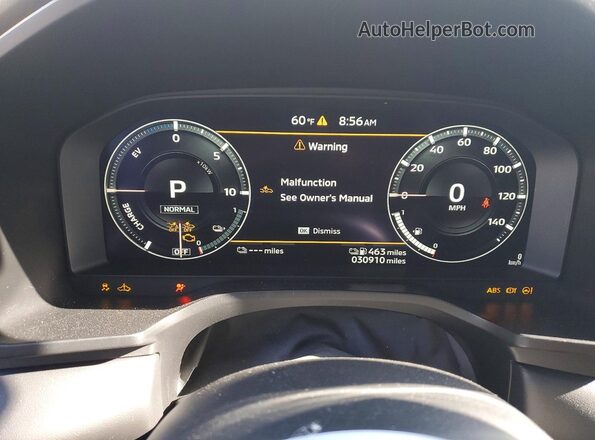 JA4T5VA93RZ064996 2024 MITSUBISHI OUTLANDER White Vista del cuadro de instrumentos