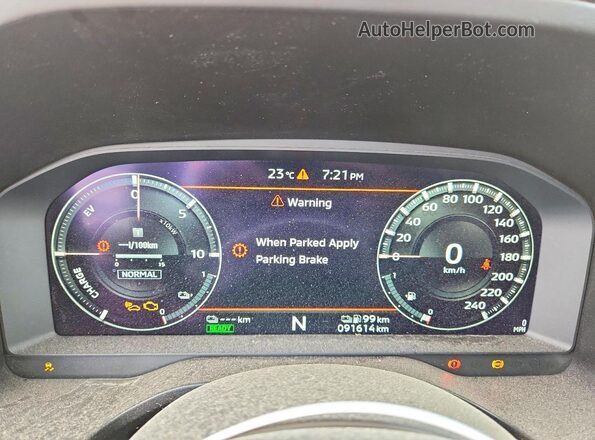 JA4T5VA93RZ623656 2024 MITSUBISHI OUTLANDER Silver Widok zestawu wskaźników