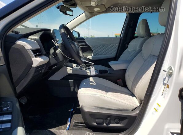 JA4T5VA94PZ045144 2023 MITSUBISHI OUTLANDER Silver წინა სალონის ხედი