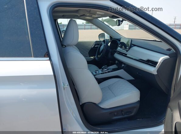 JA4T5WA93SZ042962 2025 MITSUBISHI OUTLANDER PHEV White Սալոնի դիմացի տեսք