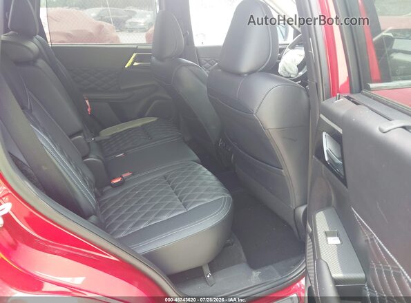 JA4T5WA95SZ047600 2025 MITSUBISHI OUTLANDER PHEV Red Widok naklejki z numerem VIN
