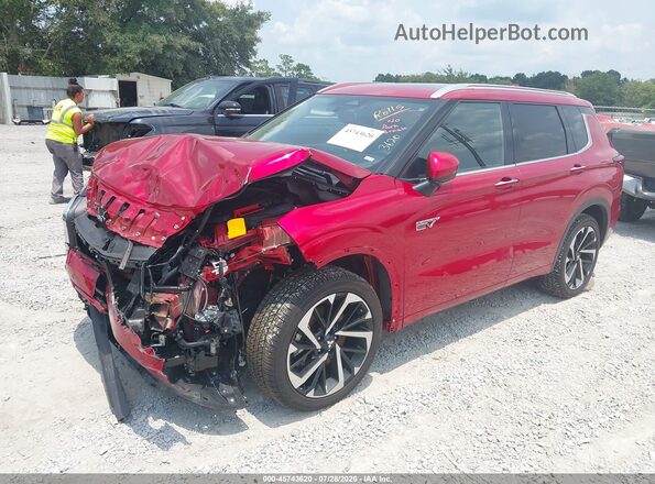 JA4T5WA95SZ047600 2025 MITSUBISHI OUTLANDER PHEV Red Przód lewy