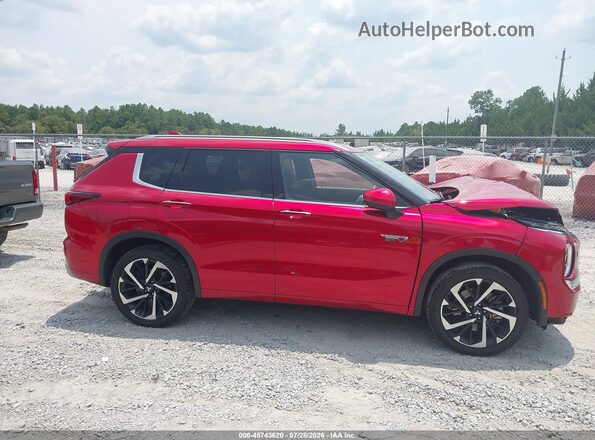 JA4T5WA95SZ047600 2025 MITSUBISHI OUTLANDER PHEV Red Widok wnętrza z tyłu
