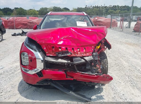 JA4T5WA95SZ047600 2025 MITSUBISHI OUTLANDER PHEV Red Widok zestawu wskaźników