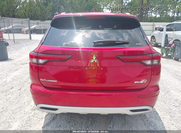 JA4T5WA95SZ047600 2025 MITSUBISHI OUTLANDER PHEV Red 