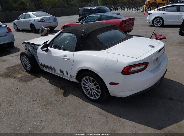 JC1NFAEK2H0105376 2017 FIAT 124 SPIDER White Tył lewy