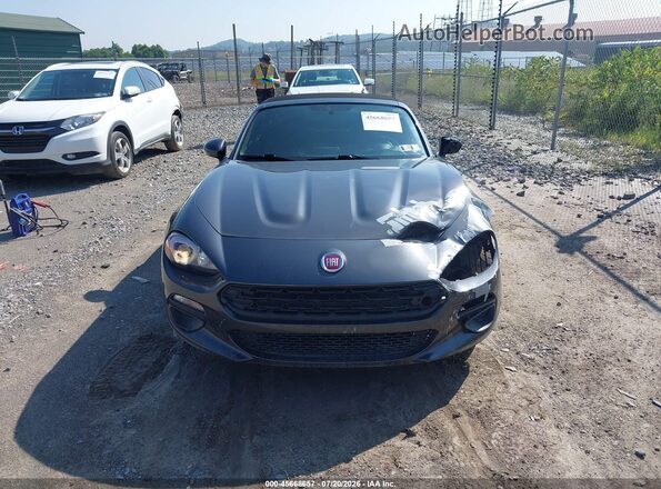 JC1NFAEK2H0127877 2017 FIAT 124 SPIDER Black Widok zestawu wskaźników