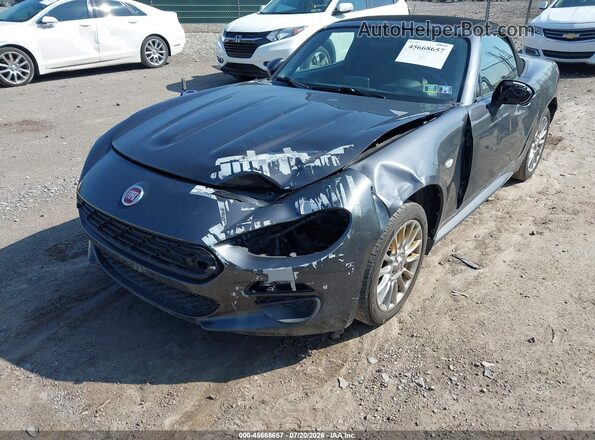 JC1NFAEK2H0127877 2017 FIAT 124 SPIDER Black Widok z przodu