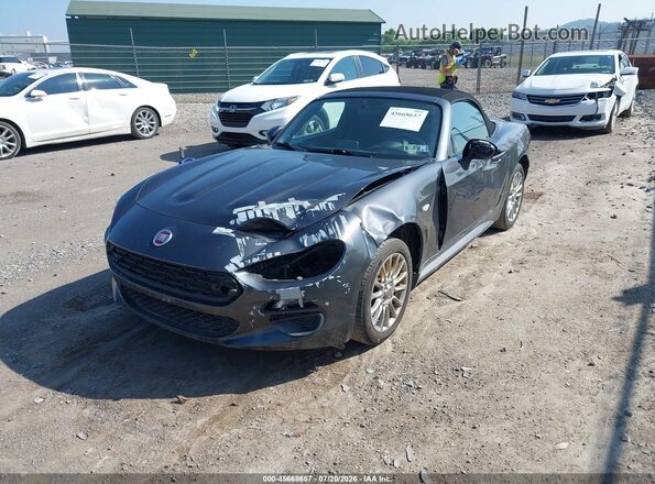 JC1NFAEK2H0127877 2017 FIAT 124 SPIDER Black Przód lewy