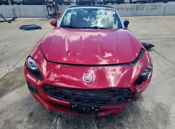 JC1NFAEK3J0134441 2018 FIAT 124 Red Вид спереду