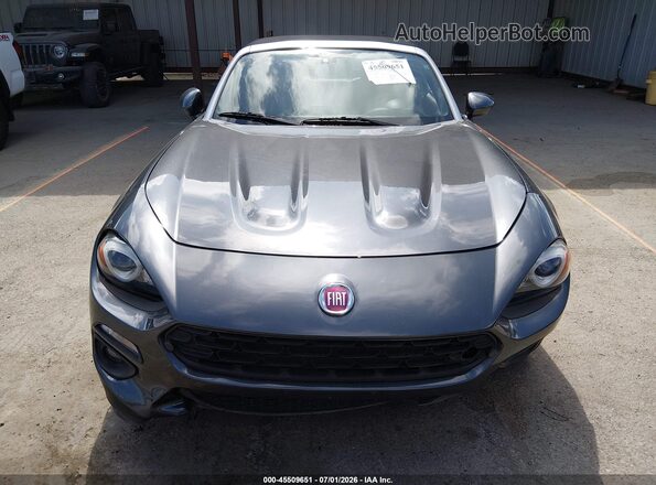 JC1NFAEK3J0137856 2018 FIAT 124 SPIDER Gray Widok zestawu wskaźników