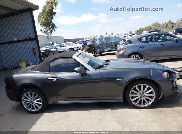 JC1NFAEK3J0137856 2018 FIAT 124 SPIDER Gray Widok wnętrza z tyłu